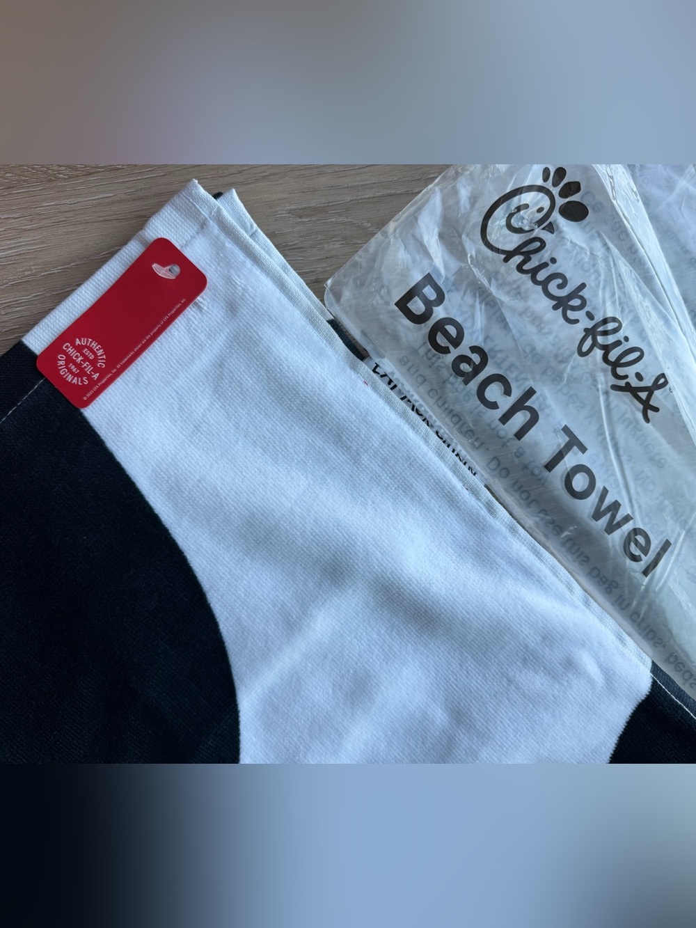 Chik Fila Beach Towel and Stuffed Cow